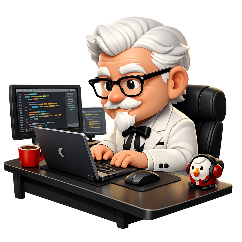 KFCoding 上校在写代码